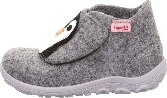 superfit Happy slipper grå/svart medium