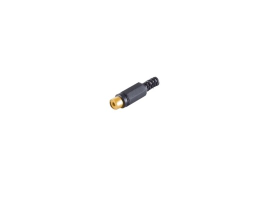 Shiverpeaks Bs51500-Sg Rca Sort Hunkjønn Rett Gull 1 Stykker