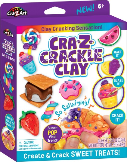 CRAZART Crackle Clay Sweet Treats 25073