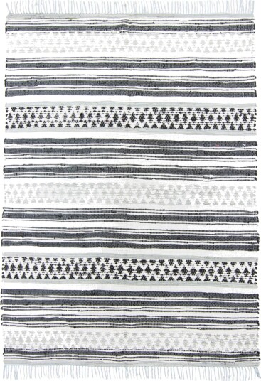 Filleryer Orissa grå Størrelse: 160 x 230 cm
