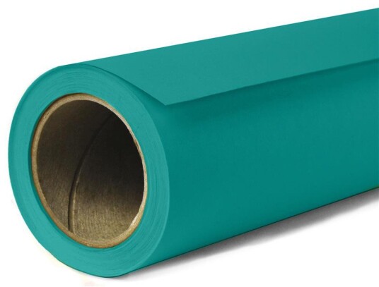 Savage Bakgrunnspapir Til Foto/Video 1,35x11m Teal Savage Bakgrunnspapir Til Foto/Video 1,35x11m Teal