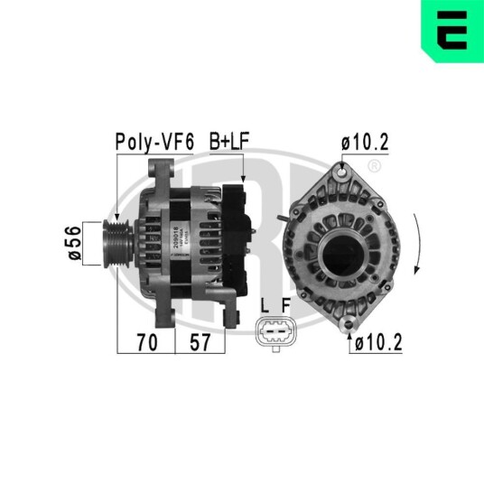 Dynamo ERA 209018A Dynamo ERA 209018A