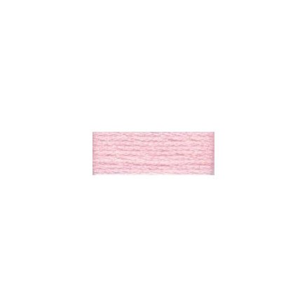 DMC Mouliné Light Effects Broderigarn E818 Soft Pink
