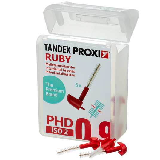 Tandex PROXI Gap børster 0,5 mm ISO 2 RUBY