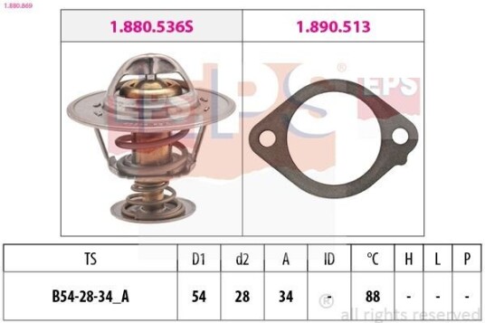 Termostat EPS 1.880.869