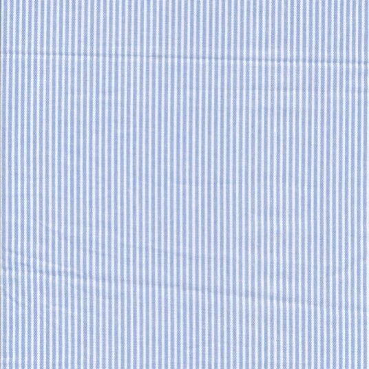 Voksduk: Stripe French blue 2 meter