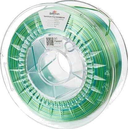 Filament Spectrum Silk Pla Rainbow Ocean Melange 175 Mm 1 Kg
