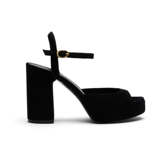 Stuart Weitzman Dame Sko Svart 37 EU,