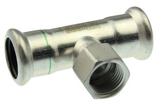 Vsh Press Tee 88,9X3/4X88,9Mm Vsh Press Tee 88,9Mmx3/4X88,9Mm Pres/Mf/Pres
