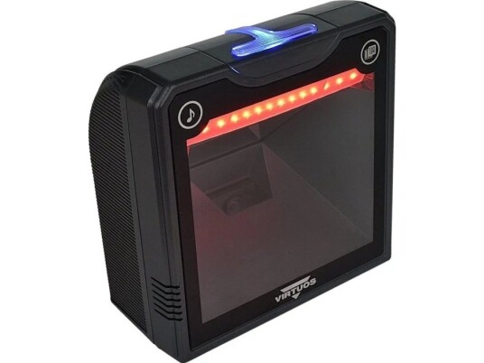 Czytnik Kodów Kreskowych Virtuos Virtuos 2D-Leser Ht-865A Stasjonær Usb Svart