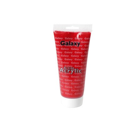 Galaxy Artist Akrylmaling Kunstnerfarge Karminrød 200ml