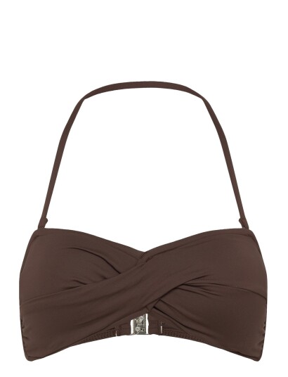 Seafolly S.collective Twist Bandeau Brown 34