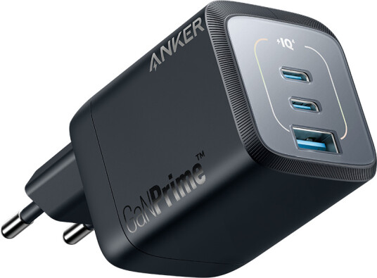 Anker 735 Prime 67W GaN Vegglader med 3 Utganger - Svart Anker 735 Prime 67W GaN Vegglader med 3 Utganger - Svart