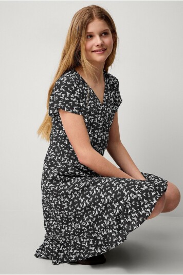 Ellos Collection Omslagskjole Sandy B Girl Svart