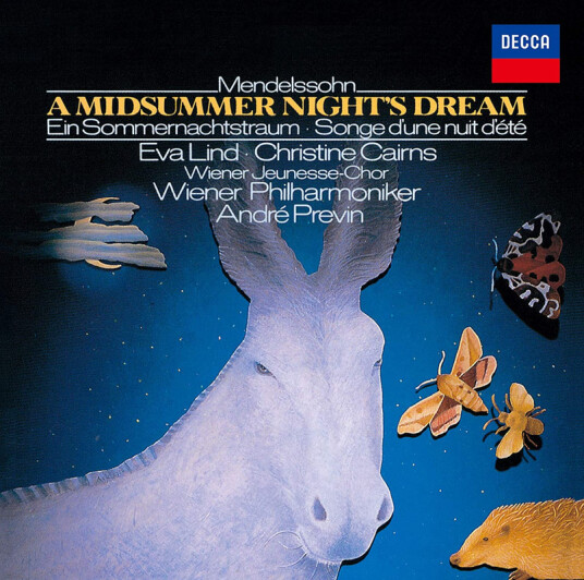 Eva Lind, Christine Cairns, Wiener JeunesseChor, Wiener Philharmoniker, Günther Theuring MendelssohnBartholdy: A Midsummer Night's Dream CD
