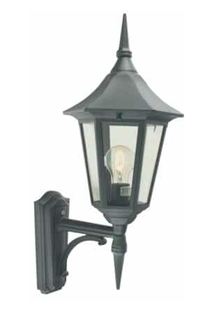 Norlys - Modena Up Utendørs Vegglampe Liten Svart Norlys - Modena Up Utendørs Vegglampe Liten Svart