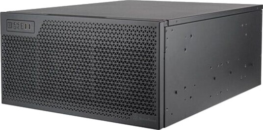 SilverStone RM52 5U Rackmonterbart Kabinett Server Svart SilverStone RM52 5U Rackmonterbart Kabinett Server Svart