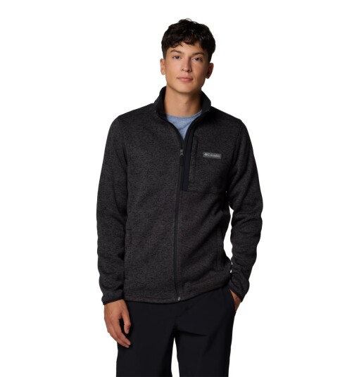 Columbia Sweater Weather Full Zip Black Heather XL