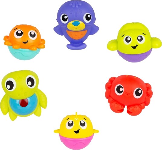 Playgro Badevenner Badesett Til Baby 6 Deler