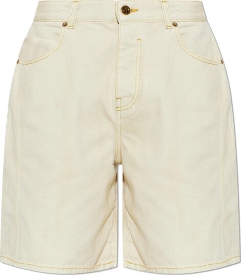 Balmain Herre Shorts Beige W29, Balmain Herre Shorts Beige W29,