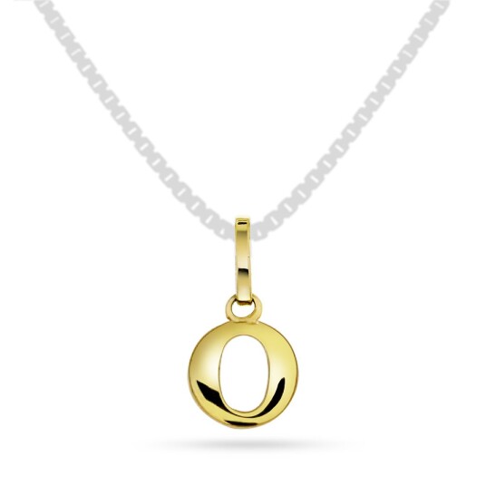 Pan Jewelry, Anheng i 585 gult gull bokstav O Pan Jewelry, Anheng i 585 gult gull bokstav O