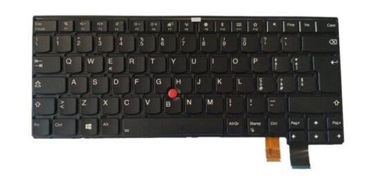 Lenovo Chicony - Brbart tastatur - til utskifting - Italiensk - Svart