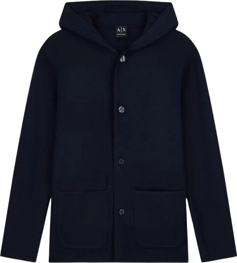 Armani Exchange Herre Strikkevarer Blå M,