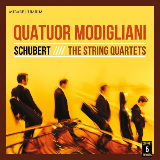 Modigliani Quartet  Schubert: The Complete String Quartets  CD