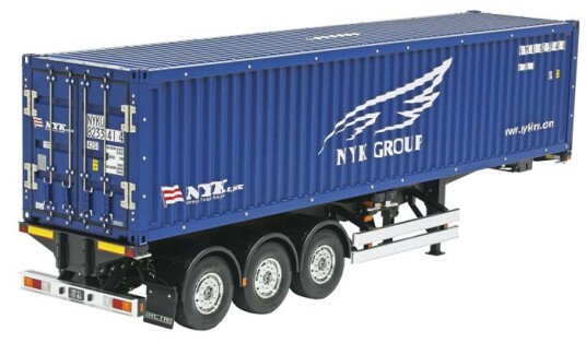 Tamiya 56330 1/14 40ft Container Semi Trailer NYK Kit Tamiya 56330 1/14 40ft Container Semi Trailer NYK Kit