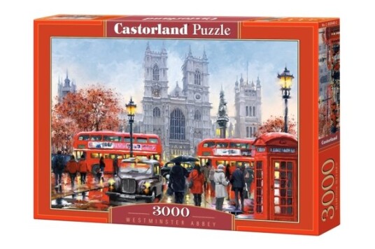 Castorland Westminster Abbey 3000 Pcs 3000 Stykker By 9 År