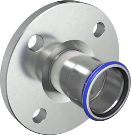 Geberit Mapress Syrefast Flenseovergang Pressfitting 22mm Geberit Mapress Syrefast Flenseovergang Pressfitting 22mm