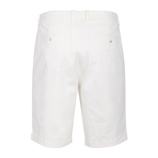 Hugo Shorts White L Linen stretch shorts