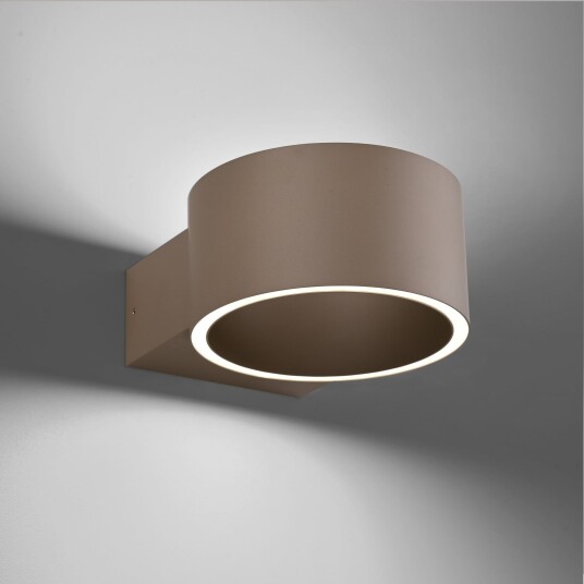 Vegglampe PURE PURE Clipse dimmbar Bronse / messing Stue Aluminium Moderne 15 8 Bronse / messing
