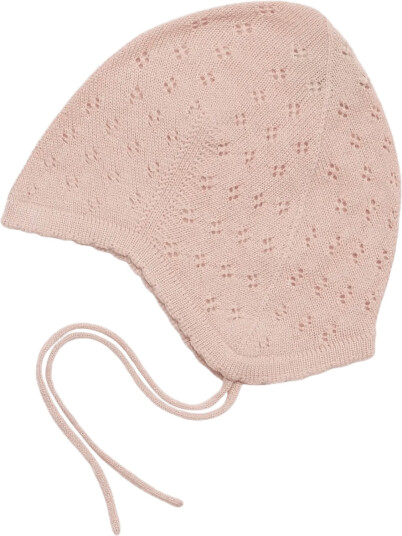 FUB Baby Pointelle Hat - Pink - 68/74