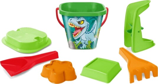 Wader Jurassic World Explorer Sandsett 7 Deler Wader Jurassic World Explorer Sandsett 7 Deler