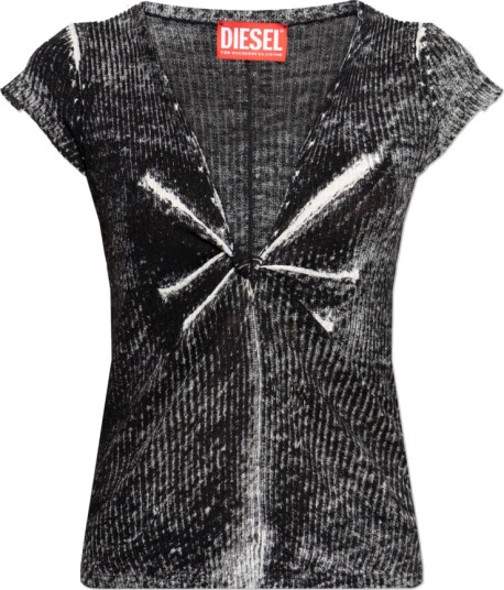 Diesel Dame Topper Svart 2XS,