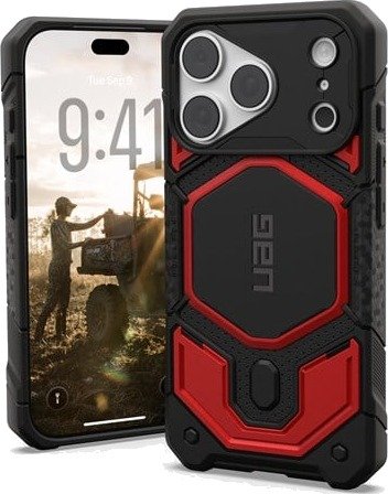 UAG Monarch Pro MagSafe - crimson - iPhone 18 Pro/17 Pro