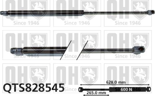 QUINTON HAZELL QTS828545 Baklukedemper