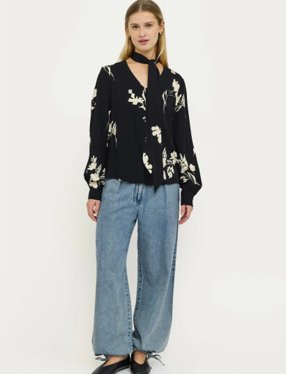 Soft Rebels Srmelinda Blouse - Black - M