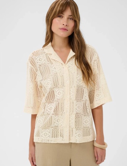 Culture Cuconsta Shirt Cream L Culture Cuconsta Shirt Cream L