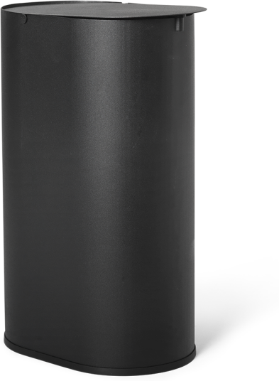 Ferm Living Enkel søppelbøtte small Black