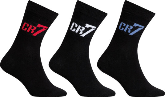 CR7 Cr7 Kids Socks 3-Pack - Black - 30-34