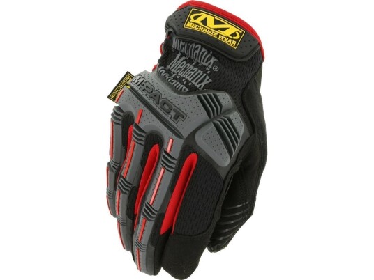 Mechanix Wear Gloves Mechanix M pact 52 Sort/rod S Str. Borrelas Trekdry Syntetisk Lar Handflate Utstyr Armortex Fingerbeskyttelse D30 Vibrasjonsbeskyttelse