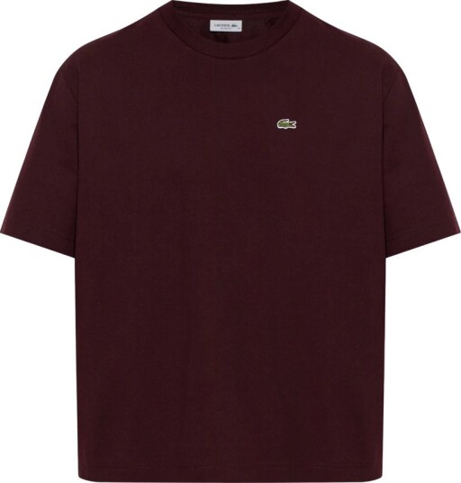 Lacoste Dame Topper Rød S,