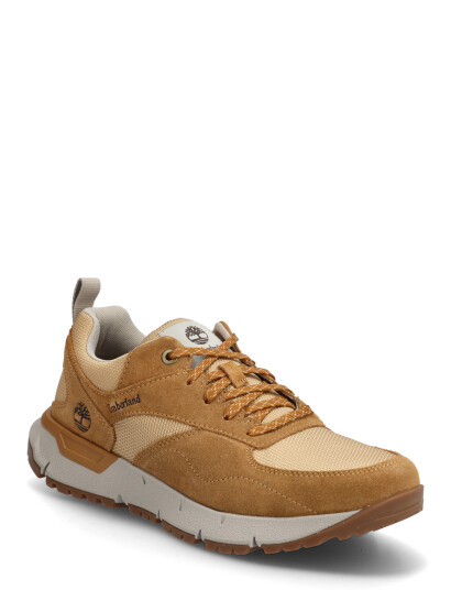 Timberland Voyager Park Low Lace Up Sneaker Wheat Mesh Brown 40