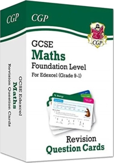 Gcse Maths Edexcel Revision Question Cards - Foundation Av Cgp Books