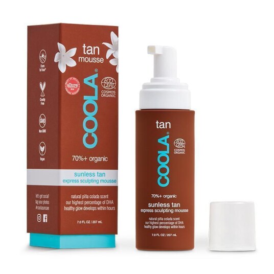 COOLA Sunless Tan Exprress Sculpting Mousse 207ml Selvbruning