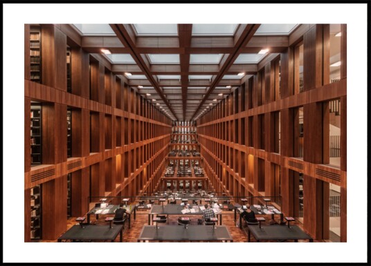 Grand Modern Library Plakat / 50x70