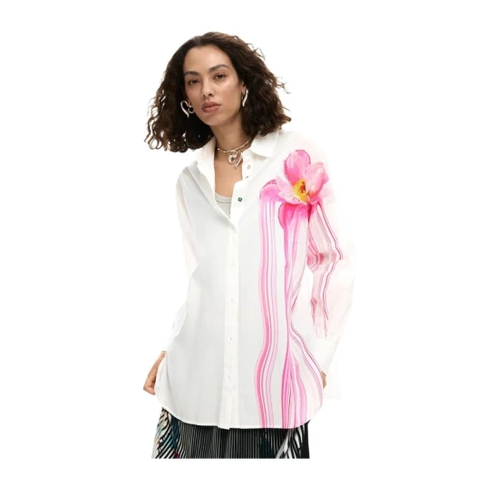 Desigual Dame Bluser & Skjorter Hvit XL,