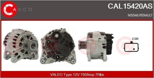 Dynamo CASCO CAL15420AS